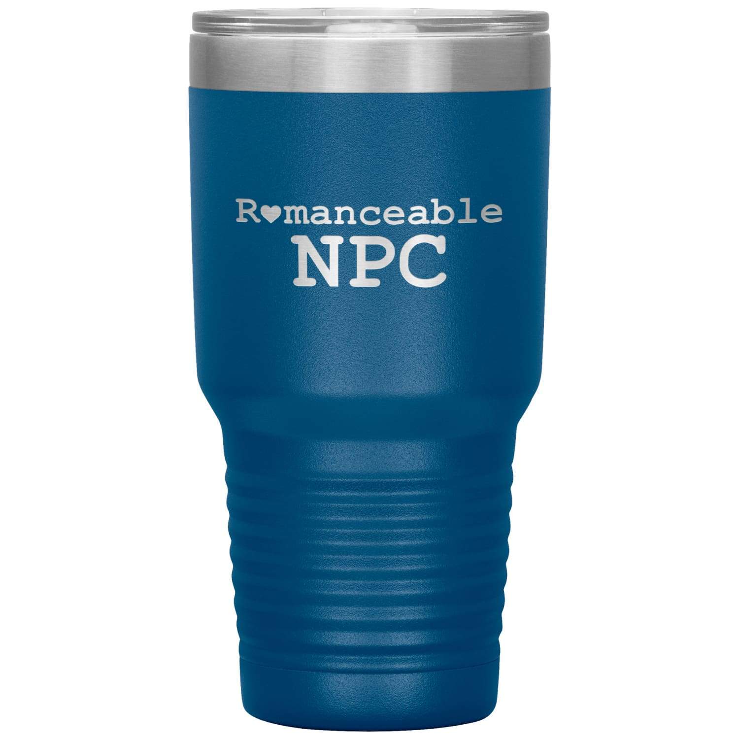 Dice Priori Romanceable NPC 30oz Vacuum Tumbler - Blue - Tumblers