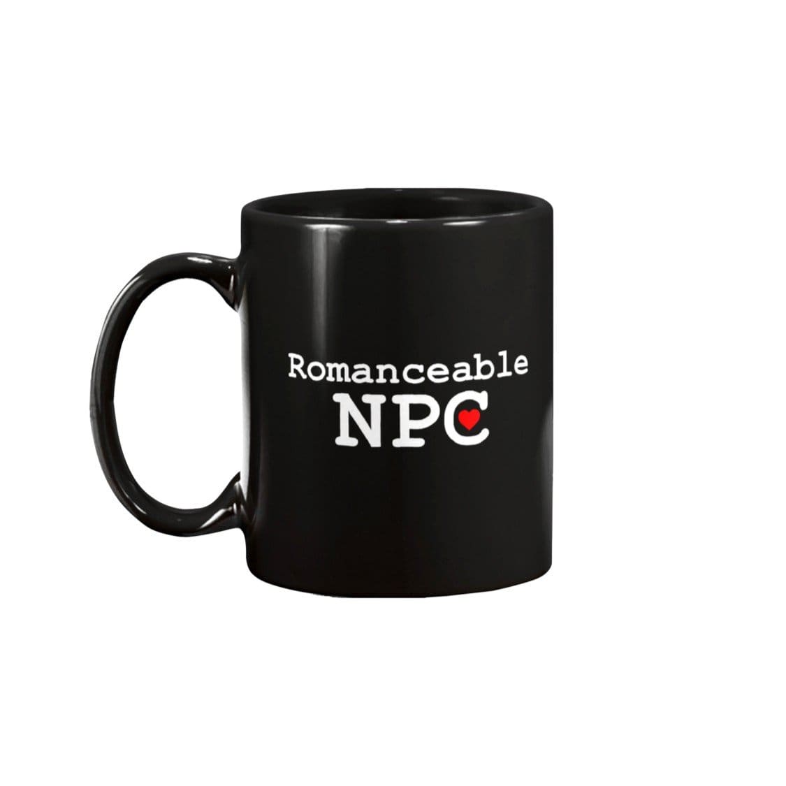 Dice Priori Romanceable NPC Classic 11oz Coffee Mug - Black / 11OZ - Dice Priori
