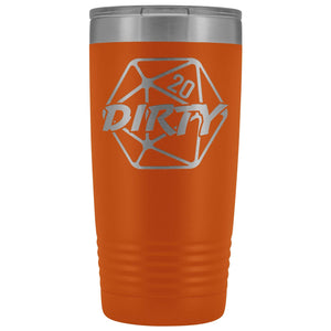 Dirty 20 Redux 20oz Vacuum Tumbler - Orange - Tumblers