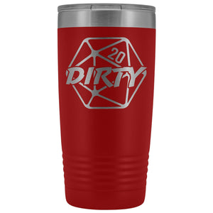 Dirty 20 Redux 20oz Vacuum Tumbler - Red - Tumblers