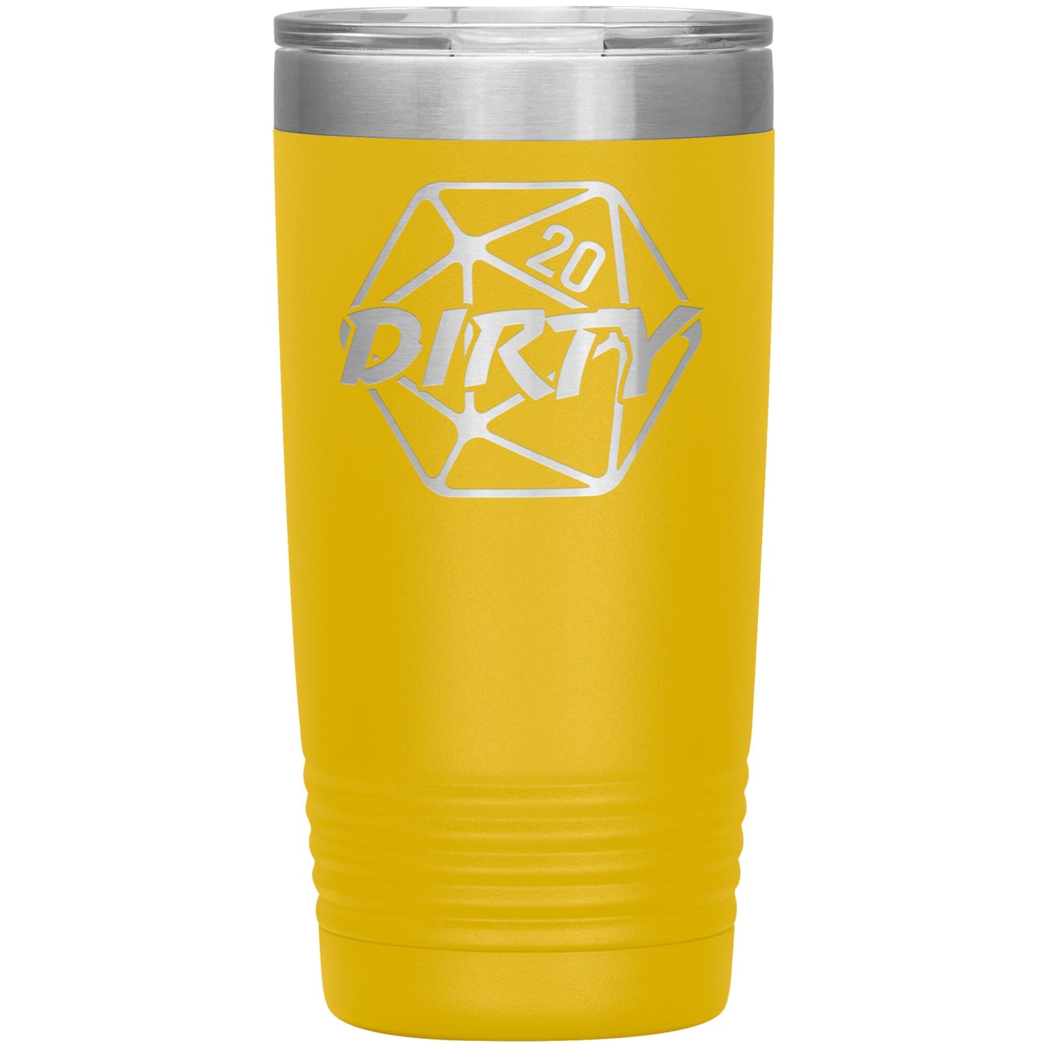 Dirty 20 20oz Vacuum Tumbler - Yellow - Tumblers