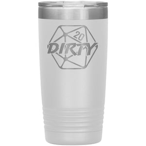 Dirty 20 20oz Vacuum Tumbler - White - Tumblers