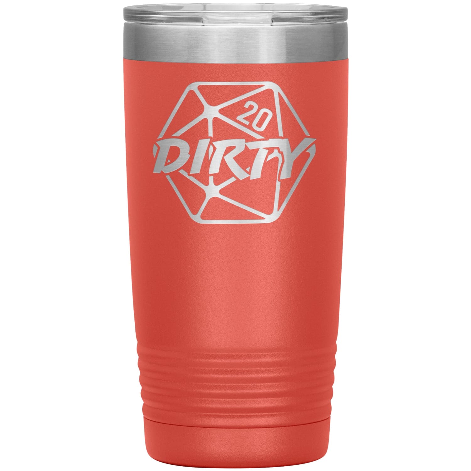 Dirty 20 20oz Vacuum Tumbler - Coral - Tumblers