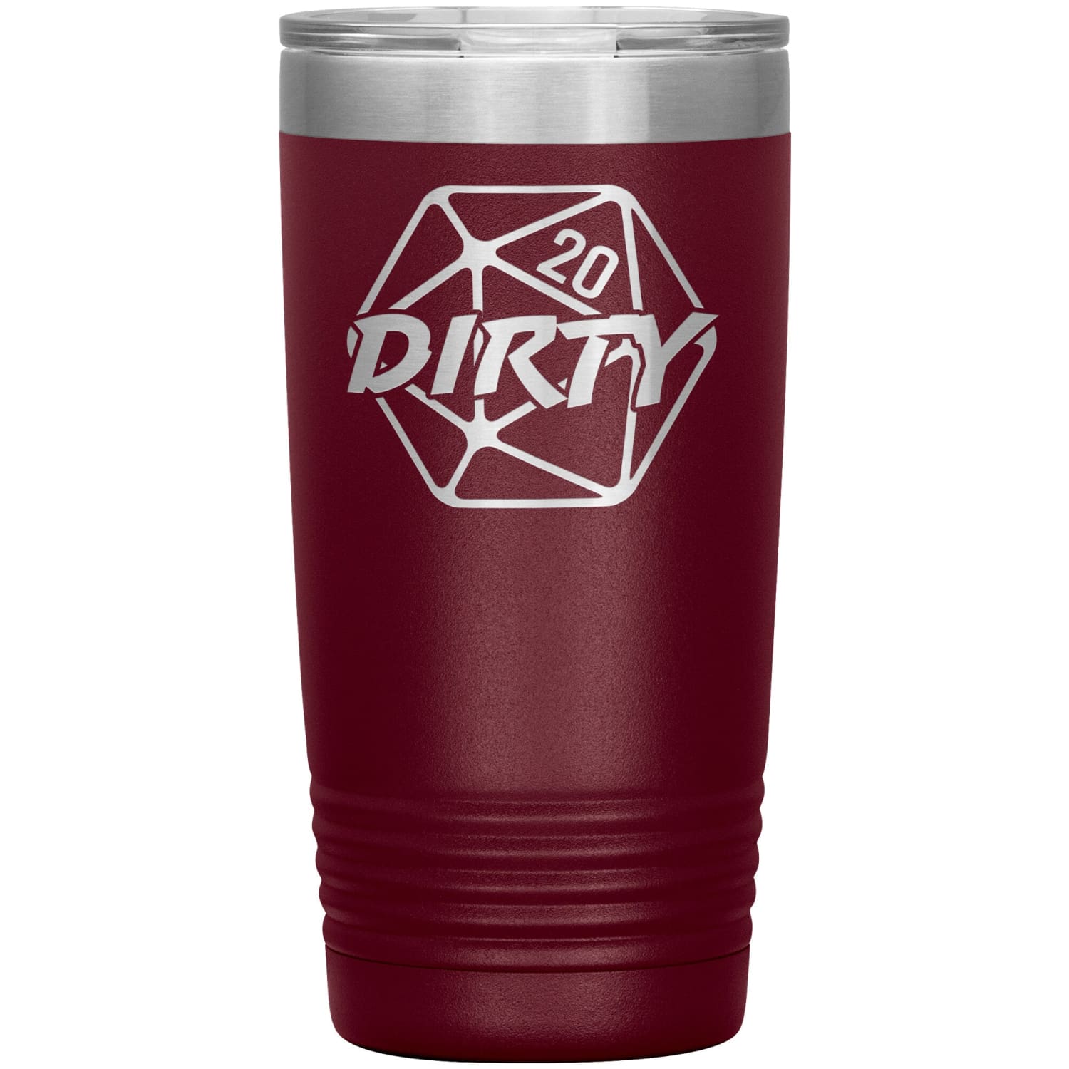 Dirty 20 20oz Vacuum Tumbler - Maroon - Tumblers