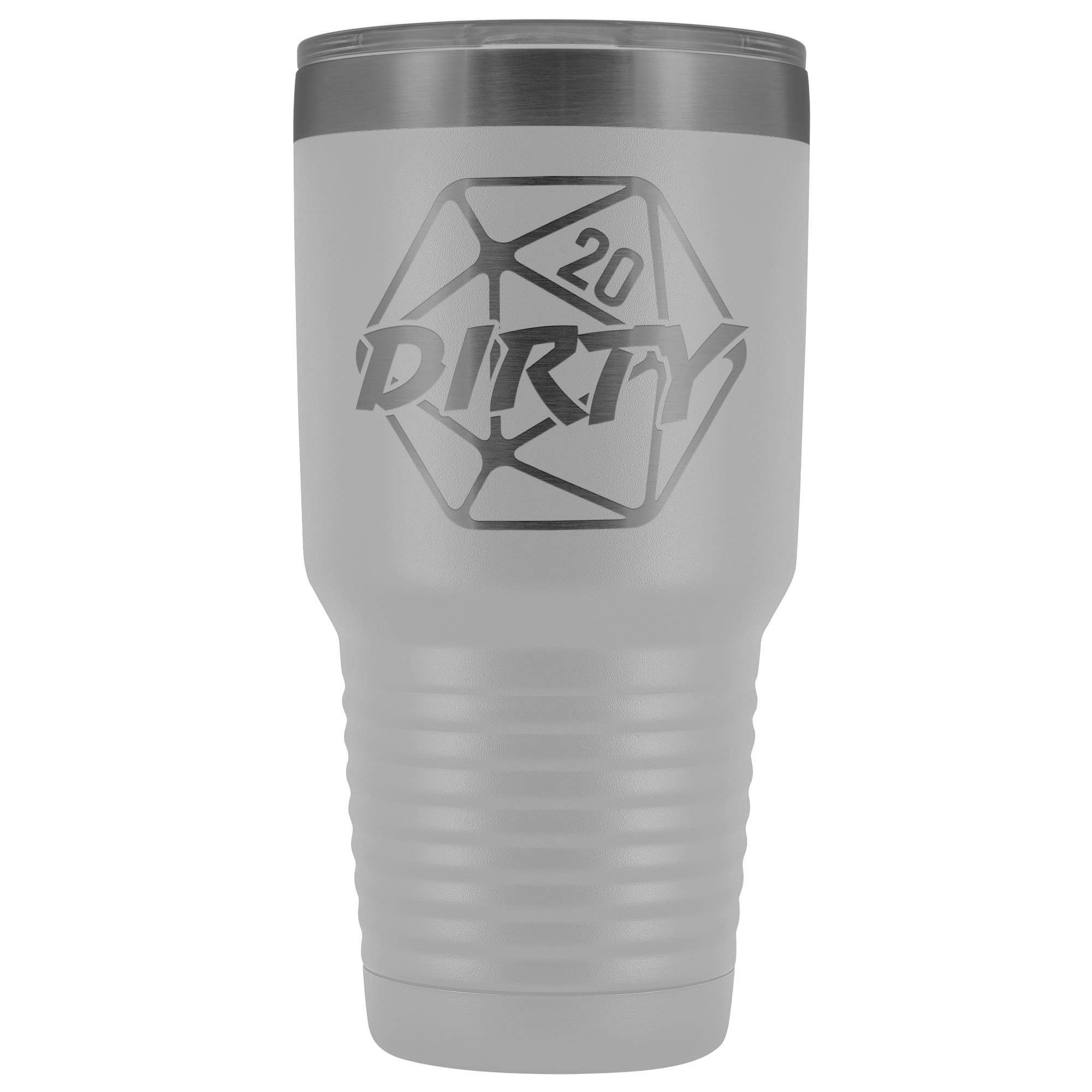 Dirty 20 Redux 30oz Vacuum Tumbler - White - Tumblers