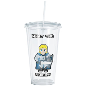 Dragons of Rebirth Mihel Pixel Quote 16oz Acrylic Tumbler - Drinkware