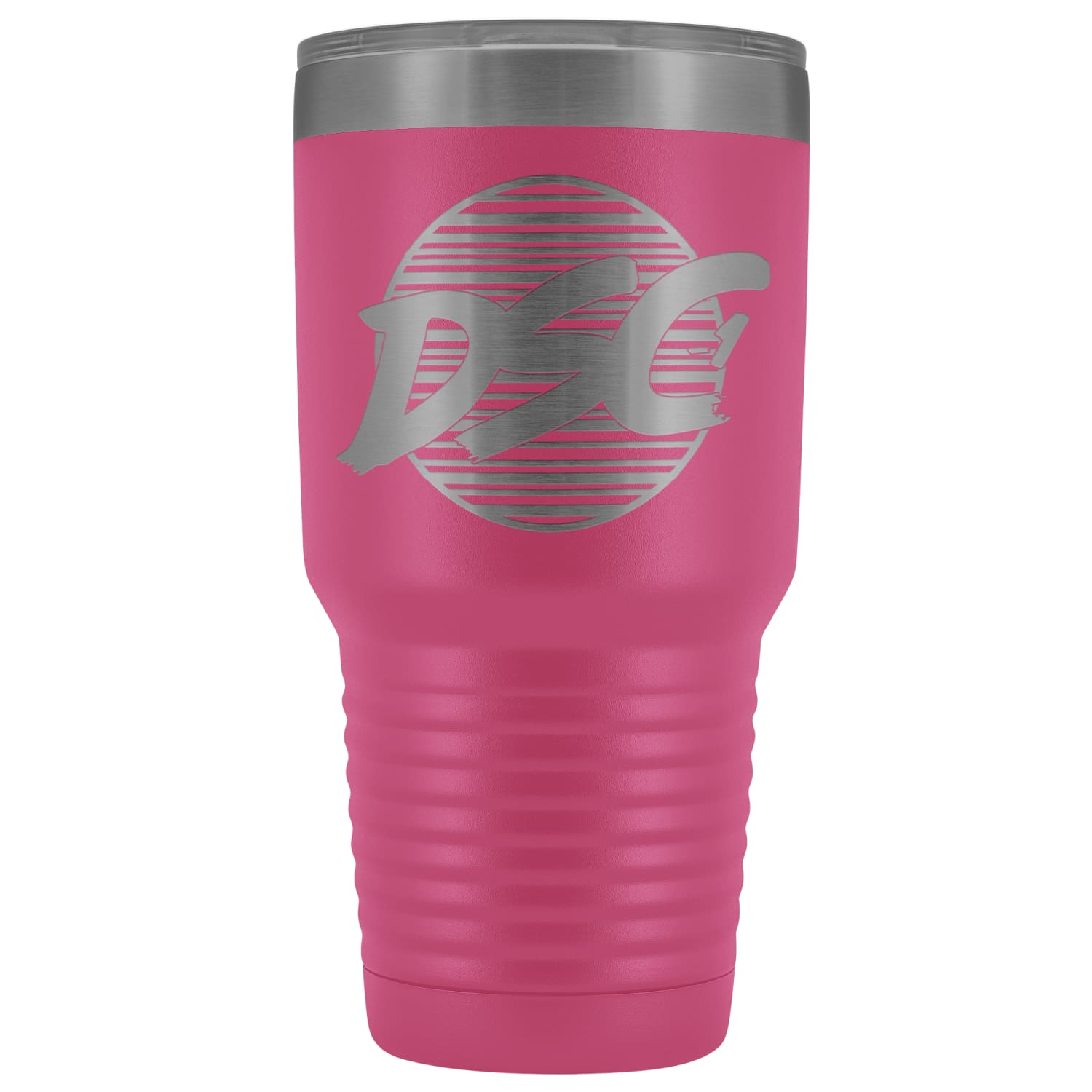 DSC 80s Logo 30oz Vacuum Tumbler - Pink - Tumblers
