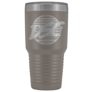 DSC 80s Logo 30oz Vacuum Tumbler - Pewter - Tumblers