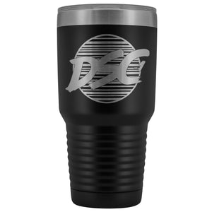 DSC 80s Logo 30oz Vacuum Tumbler - Black - Tumblers