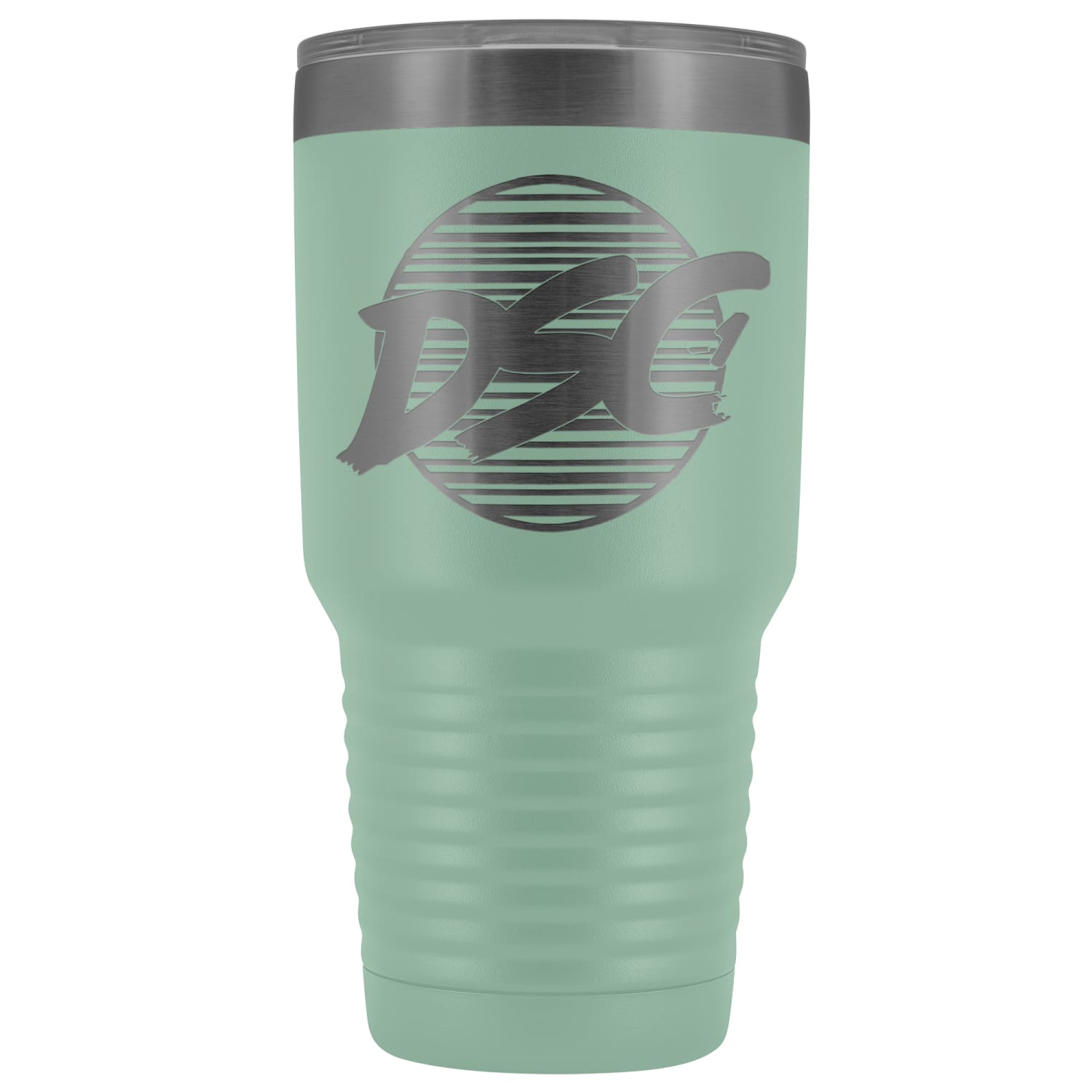DSC 80s Logo 30oz Vacuum Tumbler - Teal - Tumblers