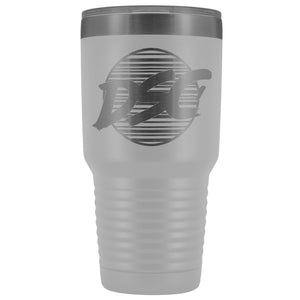 DSC 80s Logo 30oz Vacuum Tumbler - White - Tumblers