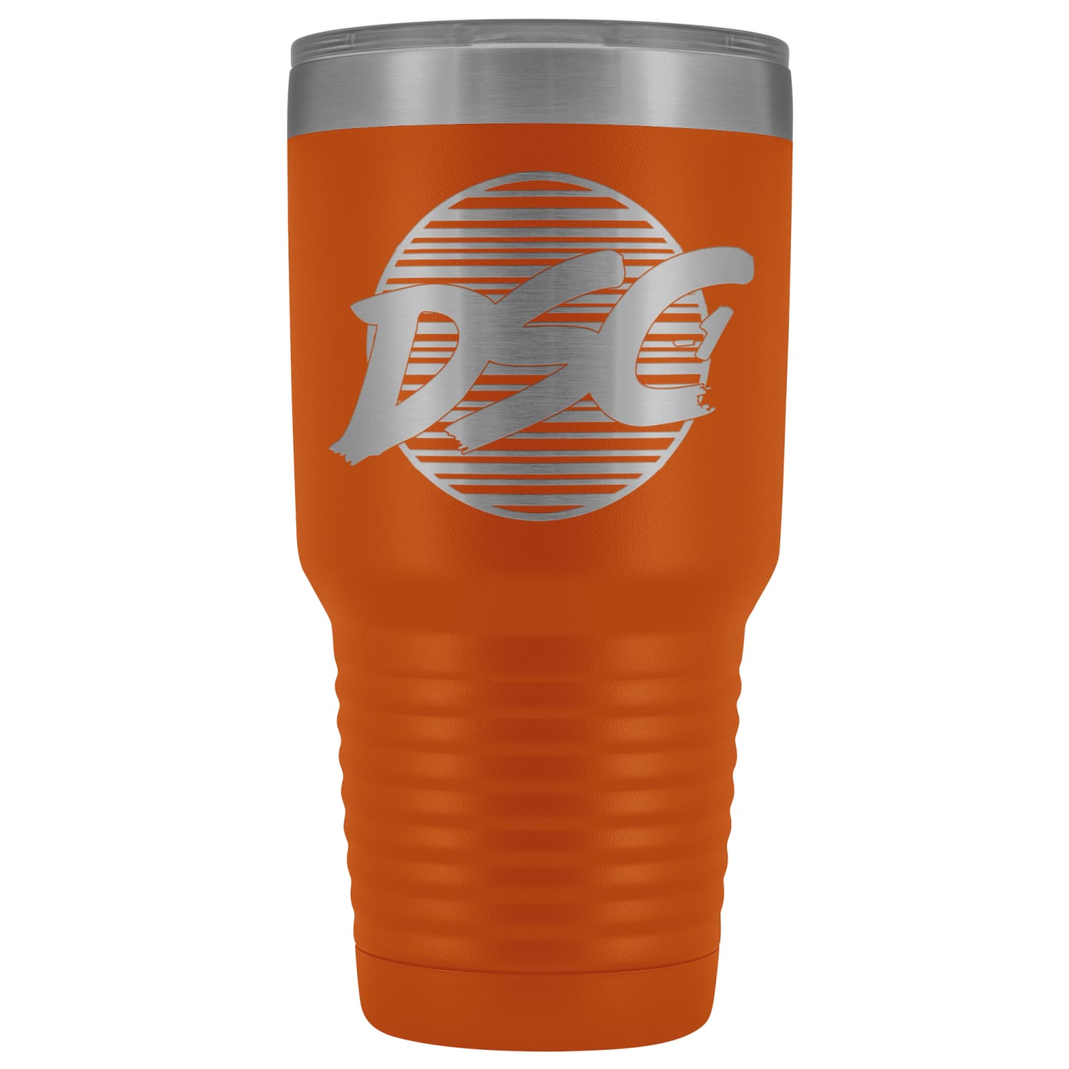 DSC 80s Logo 30oz Vacuum Tumbler - Orange - Tumblers