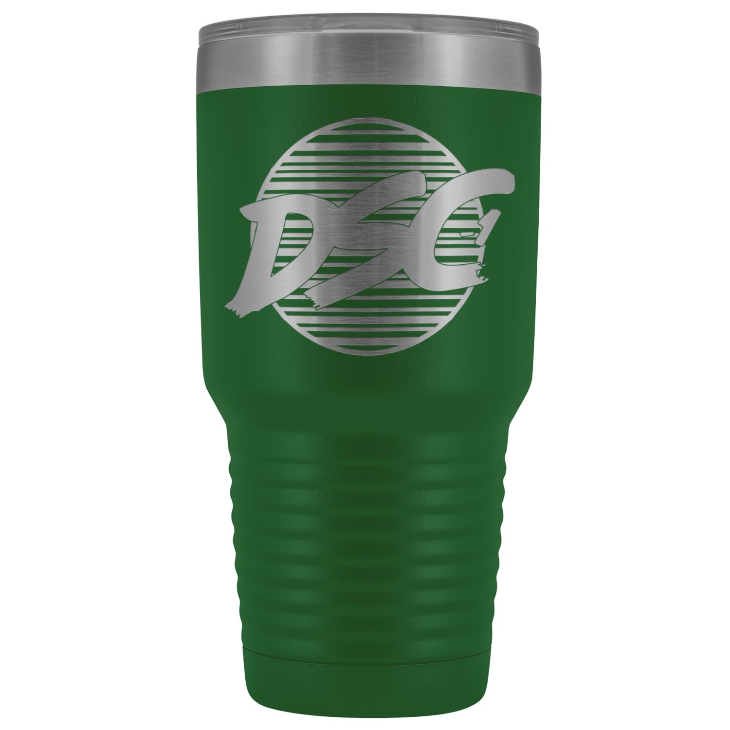DSC 80s Logo 30oz Vacuum Tumbler - Green - Tumblers