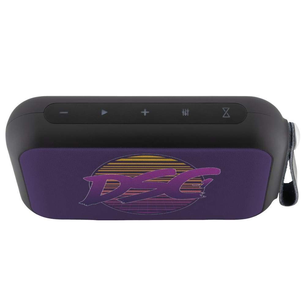 DSC 80s Logo Midnight Blue Bluetooth Speaker - Headphones