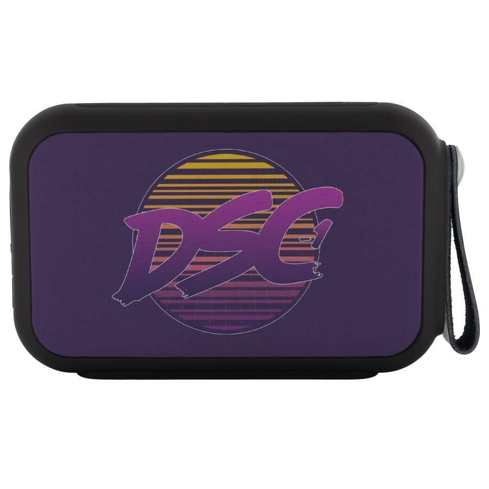DSC 80s Logo Midnight Blue Bluetooth Speaker - Bluetooth Speaker - Headphones