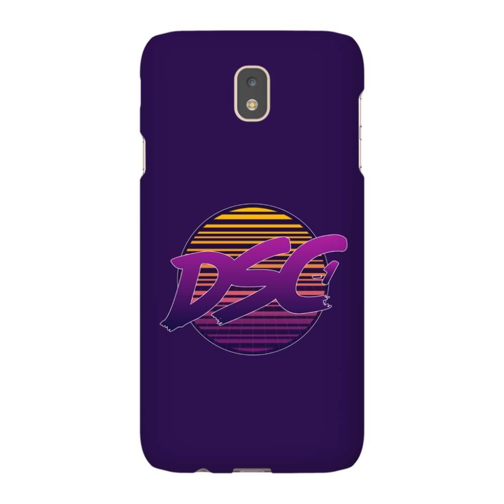 DSC 80s Logo Midnight Blue Tough Phone Case - Samsung Galaxy J7