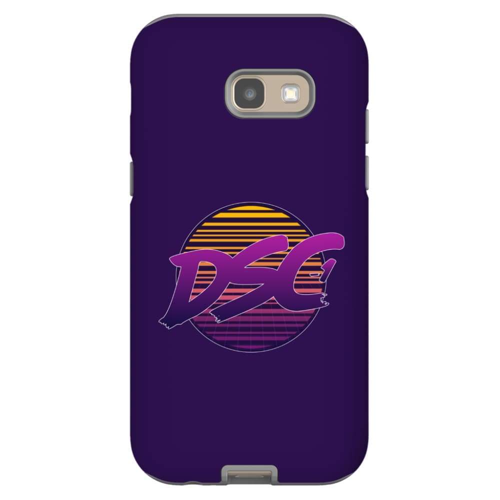 DSC 80s Logo Midnight Blue Tough Phone Case - Samsung Galaxy A5 2017