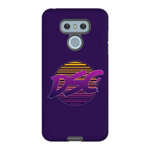 DSC 80s Logo Midnight Blue Tough Phone Case - LG G6