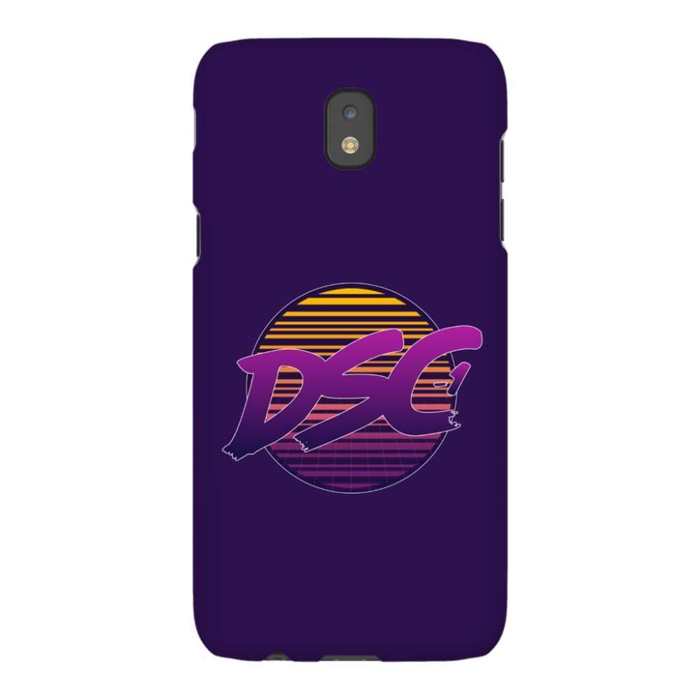 DSC 80s Logo Midnight Blue Tough Phone Case - Samsung Galaxy J5