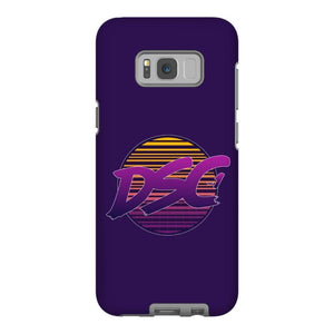DSC 80s Logo Midnight Blue Tough Phone Case - Samsung Galaxy S8