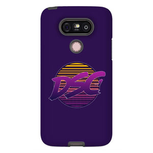 DSC 80s Logo Midnight Blue Tough Phone Case - LG G5