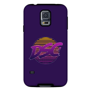 DSC 80s Logo Midnight Blue Tough Phone Case - Samsung Galaxy S5