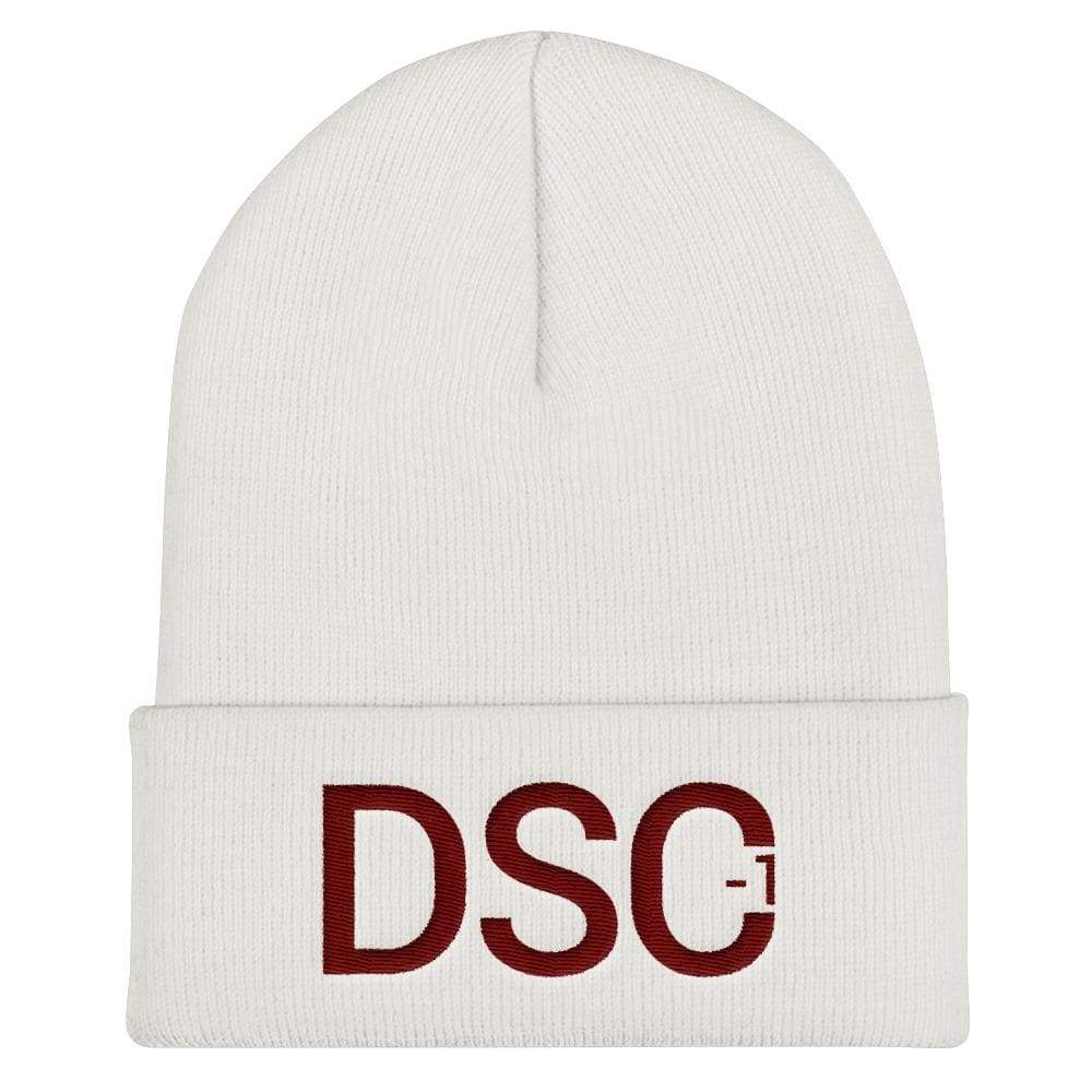 Dsc Classic Cuffed Beanie - White