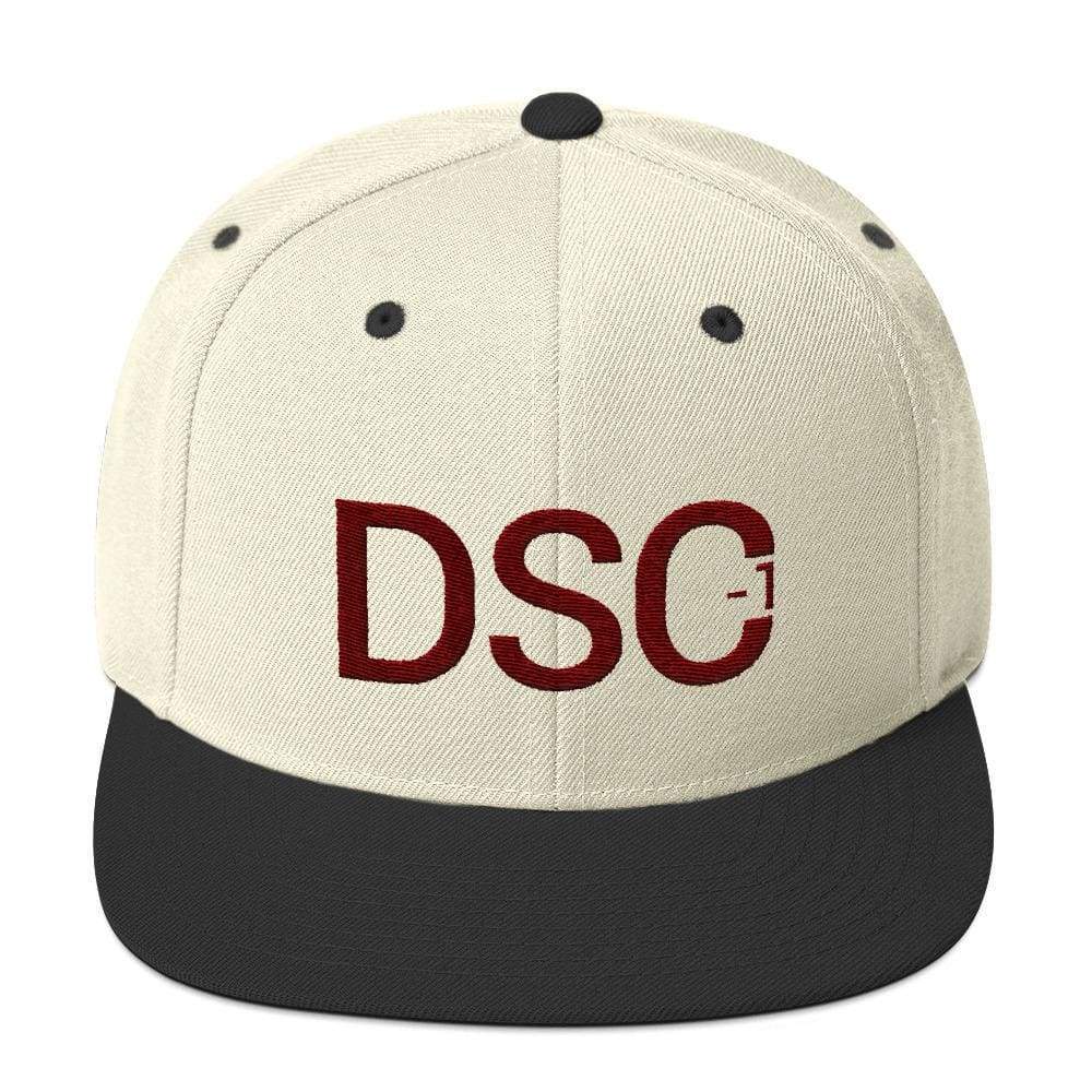 Dsc Classic Snapback Hat - Natural/ Black
