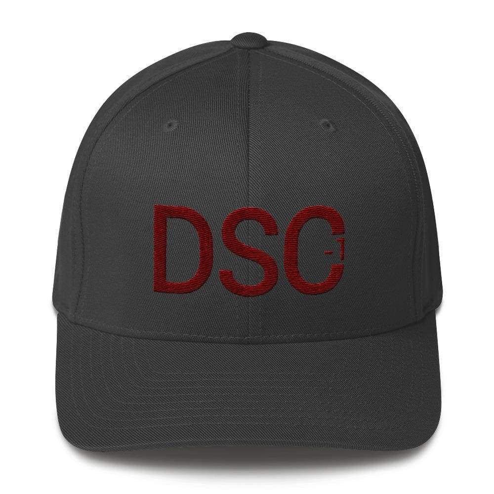 Dsc Classic Structured Twill Flexfit Cap - Dark Grey / S/m