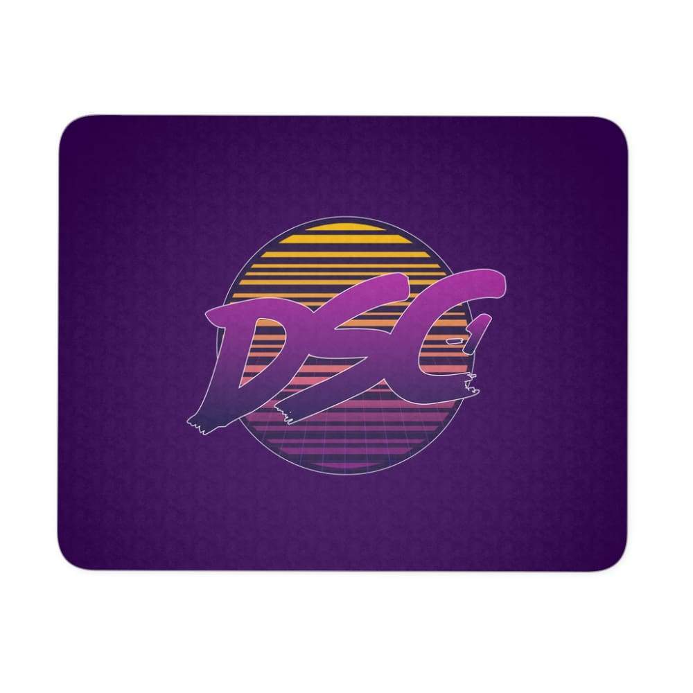 DSC Mousepads - 80s Logo Midnight Blue - Mousepads