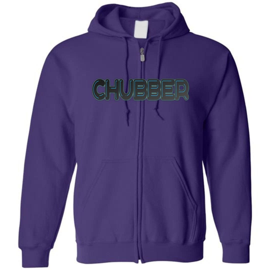 DSC SoulBearRPG Chubber Unisex Zip Hoodie - Purple / S