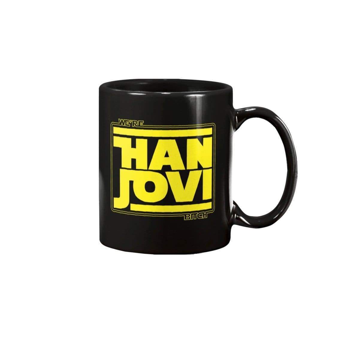 DSC We’re Han Jovi 11oz Coffee Mug - Black / 11OZ - Mugs