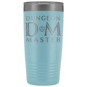 Dungeon Master DM Ancient 20oz Vacuum Tumbler - Light Blue - Tumblers