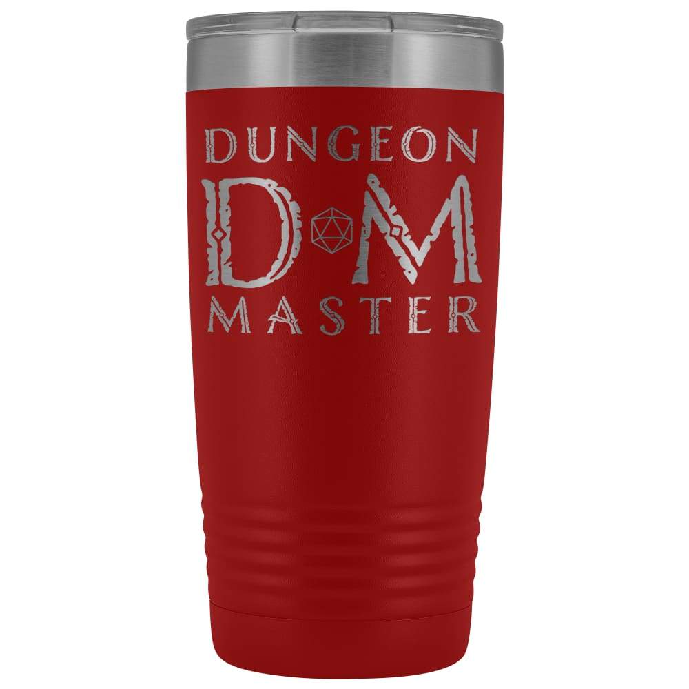 Dungeon Master DM Ancient 20oz Vacuum Tumbler - Red - Tumblers