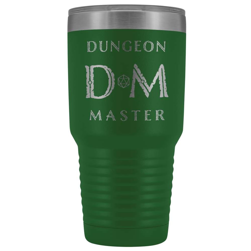 Dungeon Master DM Ancient 30oz Vacuum Tumbler - Green - Tumblers