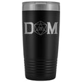 Dungeon Master DM Crit D20 20oz Vacuum Tumbler - Black - Tumblers