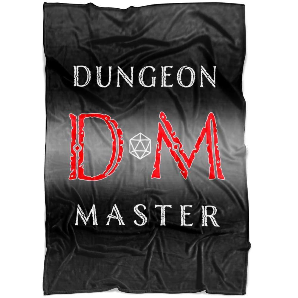 Dungeon Master DM Fleece Blanket - Small Fleece Blanket (40x30) - Blankets
