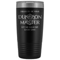 Dungeon Master DM Lucky 20oz Vacuum Tumbler - Black - Tumblers