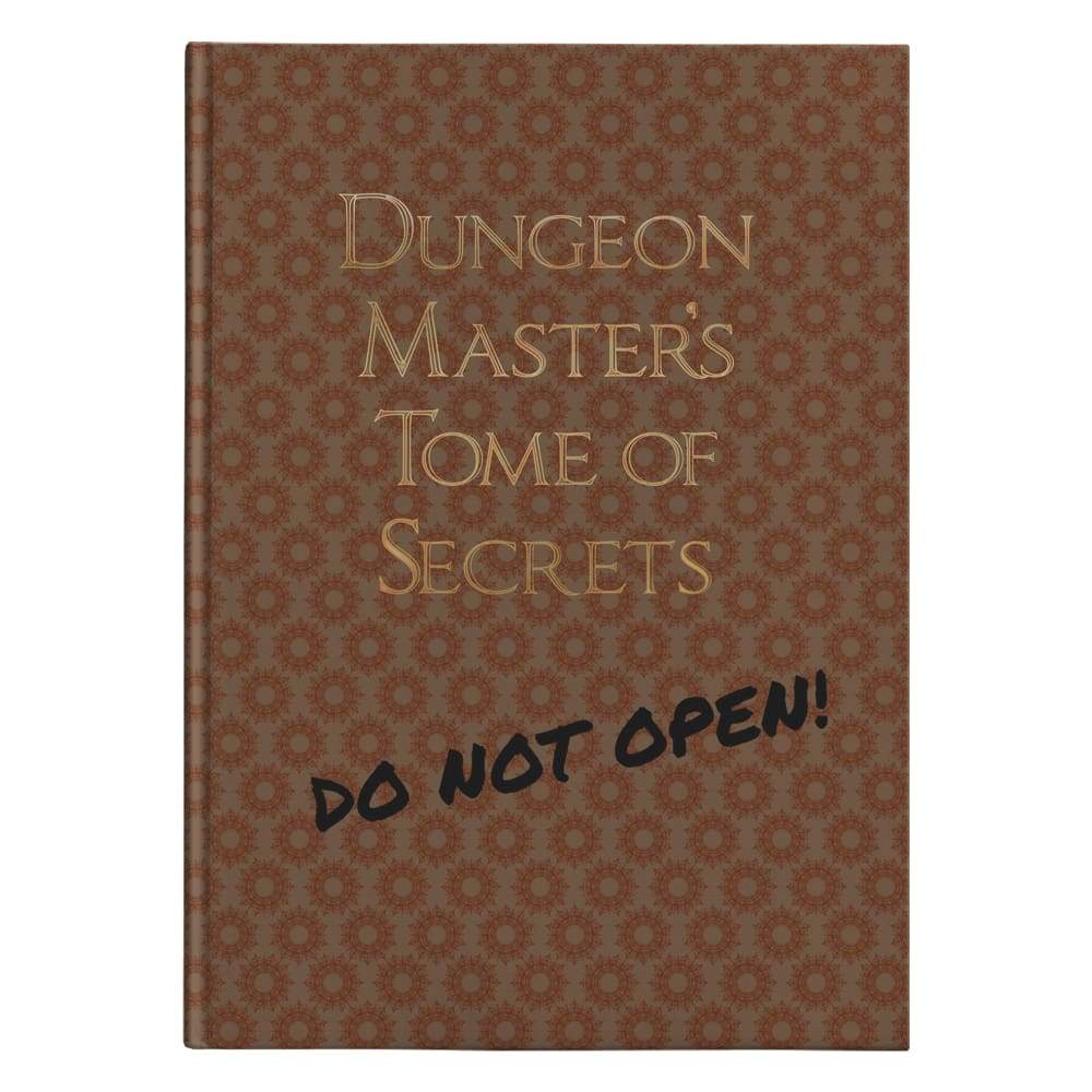 Dungeon Master DM Dungeon Masters Tome of Secrets Journal - Small (5.75 x 8) - Journals