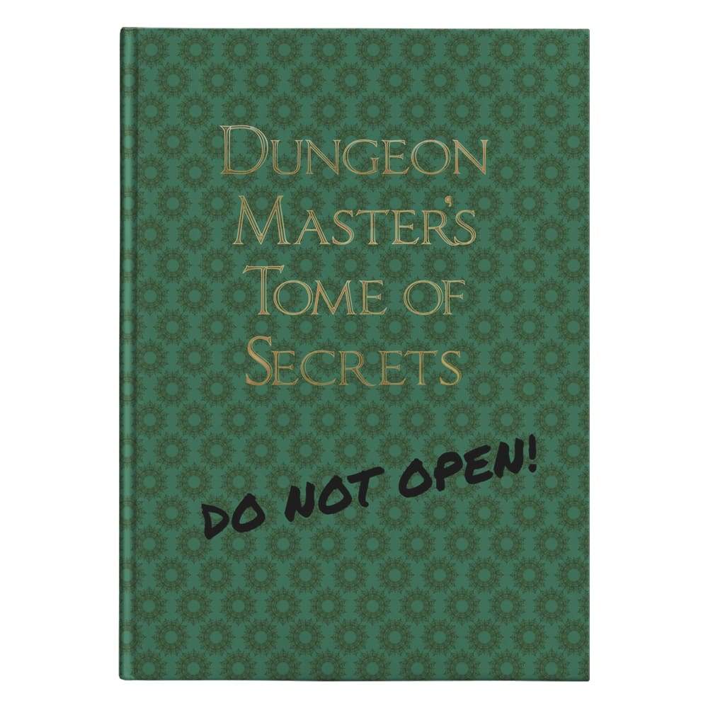 Dungeon Master DM Dungeon Masters Tome of Secrets Journal - Green - Small (5.75 x 8) - Journals