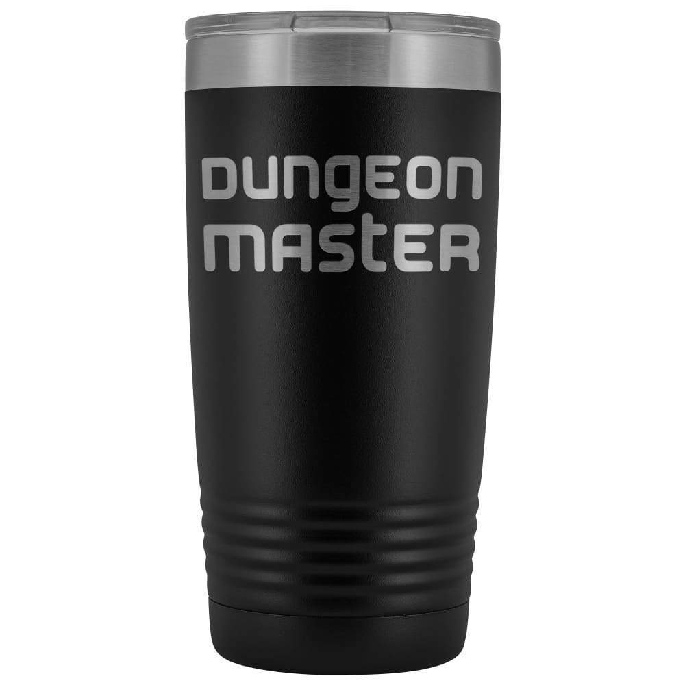 Dungeon Master DM Modern 20oz Vacuum Tumbler - Black - Tumblers