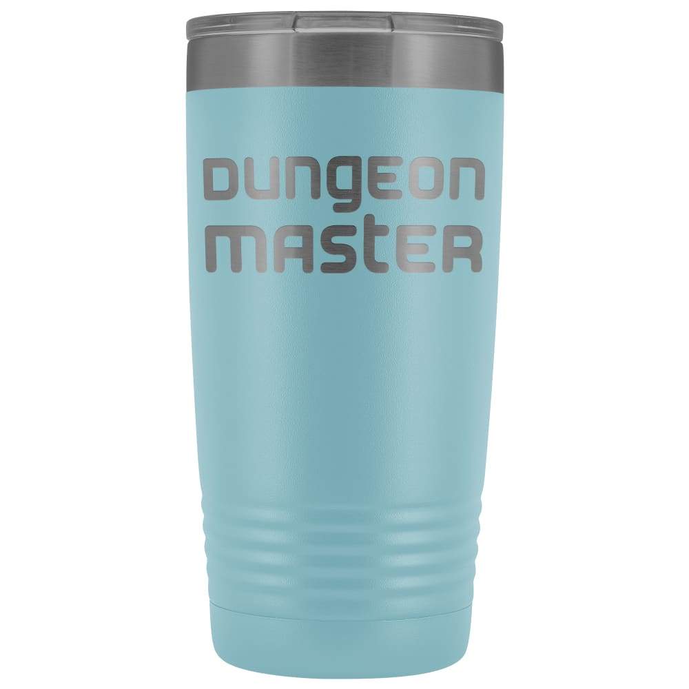 Dungeon Master DM Modern 20oz Vacuum Tumbler - Light Blue - Tumblers
