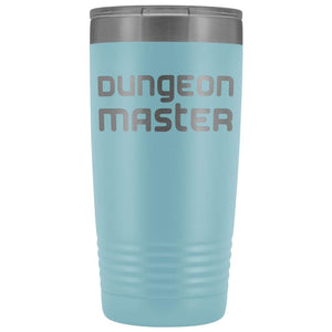 Dungeon Master DM Modern 20oz Vacuum Tumbler - Light Blue - Tumblers