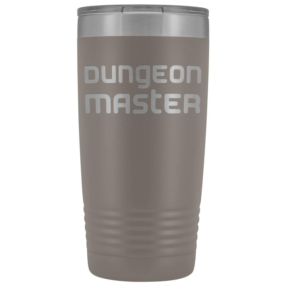 Dungeon Master DM Modern 20oz Vacuum Tumbler - Pewter - Tumblers