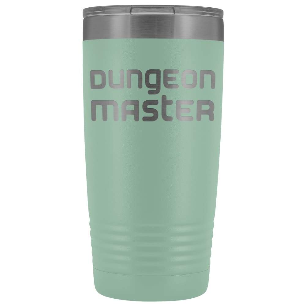 Dungeon Master DM Modern 20oz Vacuum Tumbler - Teal - Tumblers