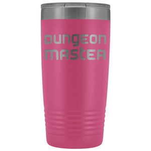 Dungeon Master DM Modern 20oz Vacuum Tumbler - Pink - Tumblers