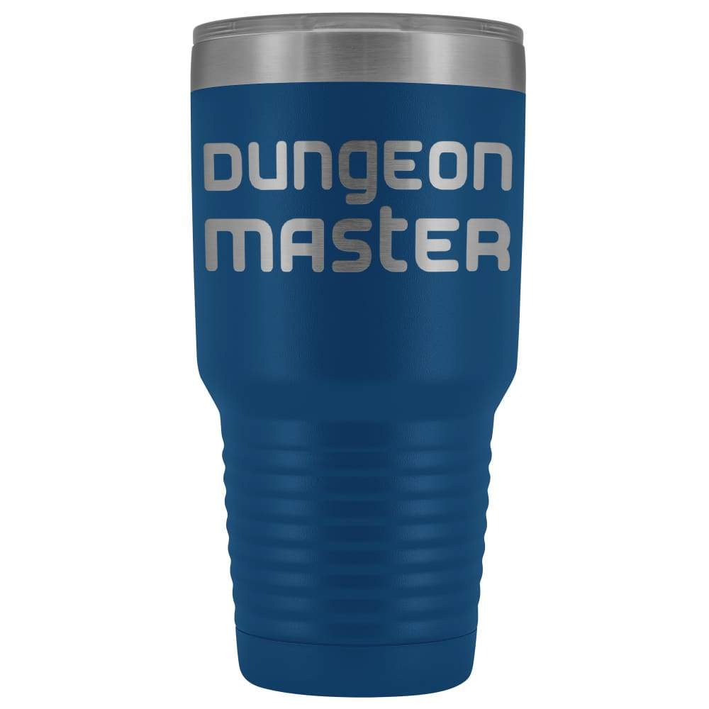 Dungeon Master DM Modern 30oz Vacuum Tumbler - Blue - Tumblers