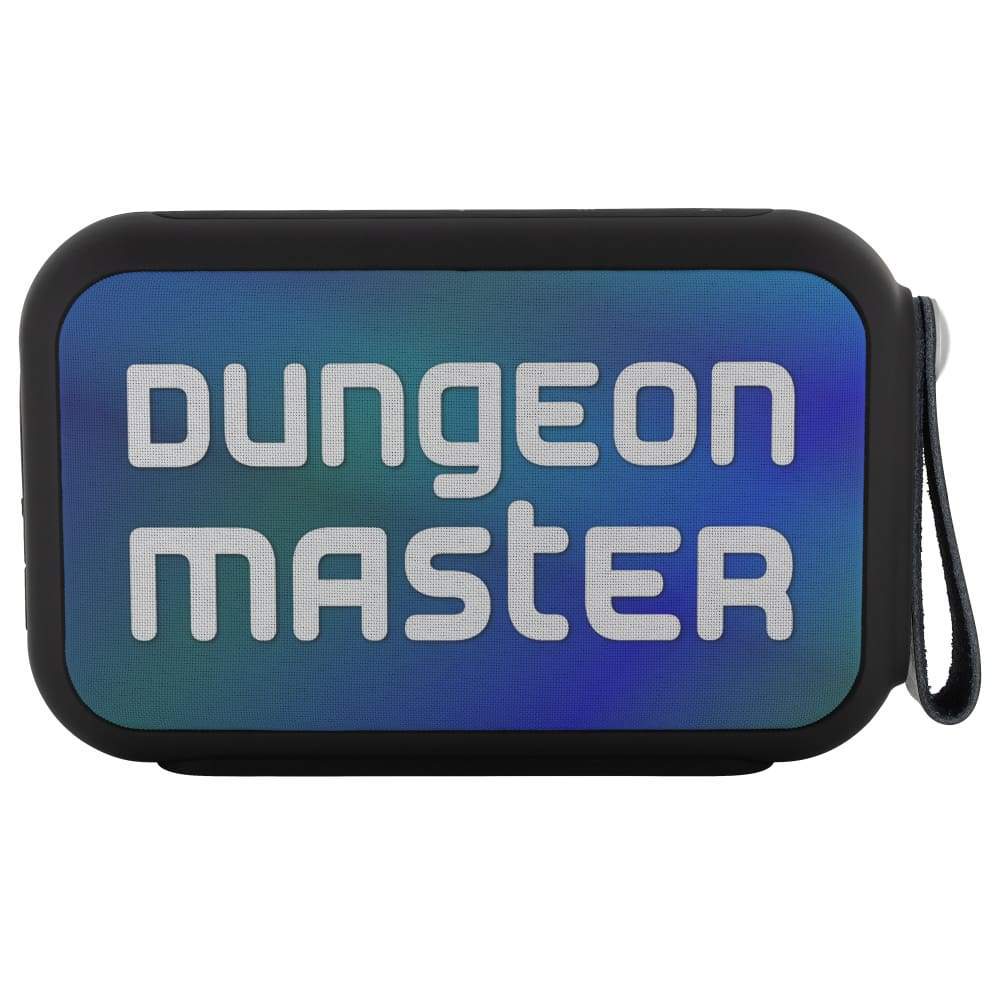 Dungeon Master DM Modern Blue Bluetooth Speaker - Headphones