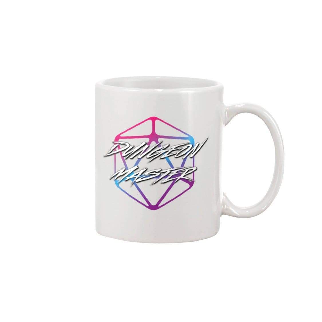 Dungeon Master DM Retroverse 11oz Coffee Mug - White / 11OZ - Mugs