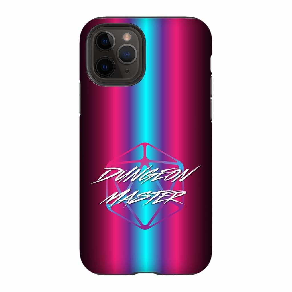 Dungeon Master DM Retroverse D20 Phone Case - Tough - iPhone 11 Pro - SoMattyGameZ